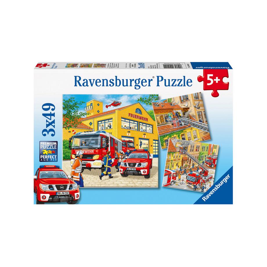 Ravensburger  Puzzle Divers, 3 x 49 Teile, Zufallsauswahl 