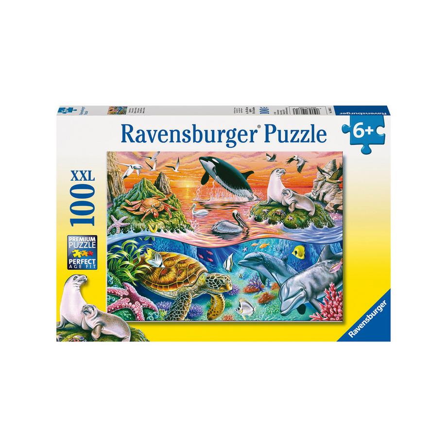 Ravensburger  Puzzle Divers, 100 Teile, Zufallsauswahl 