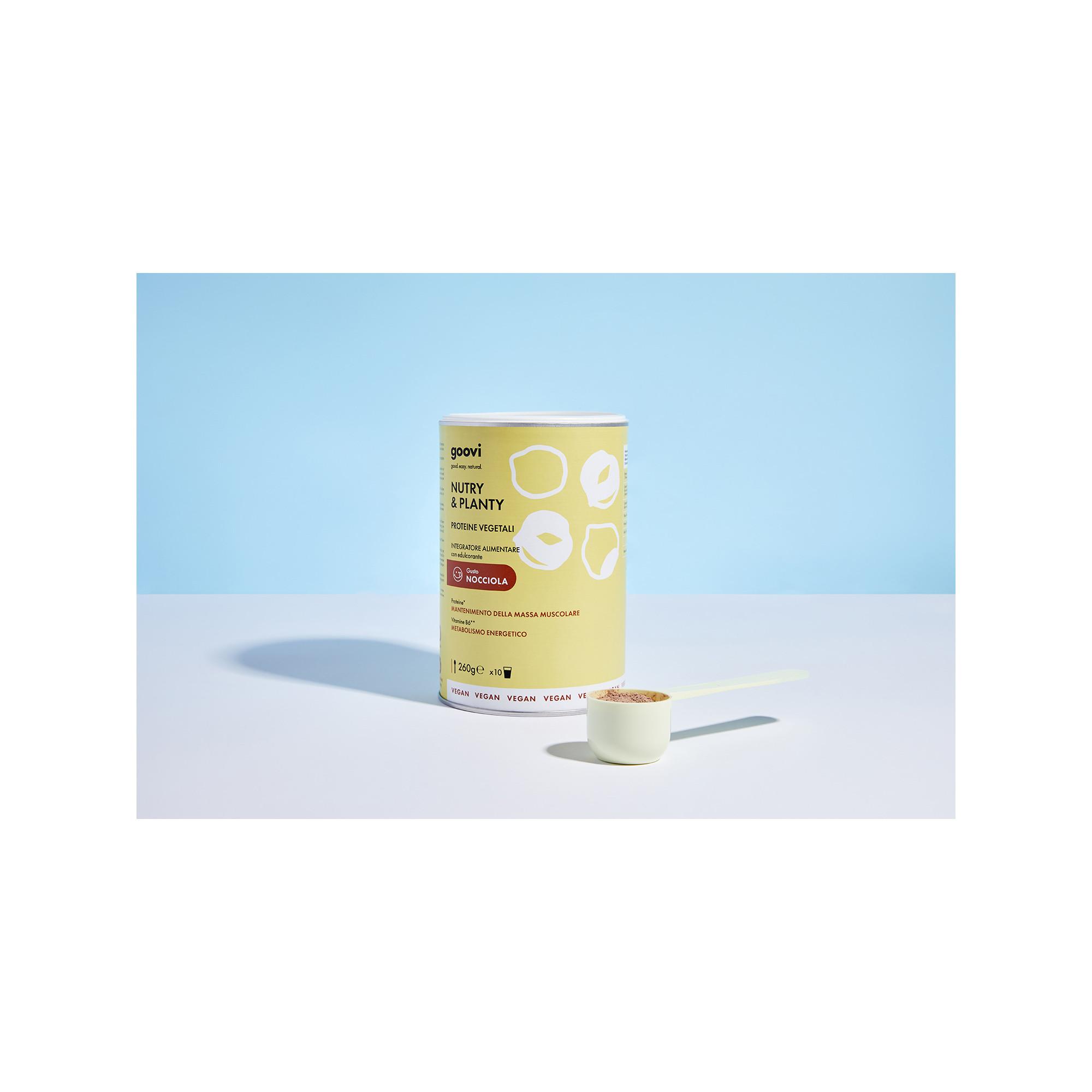 Goovi  Nutry & Planty Pflanzliche Proteine Haselnuss 