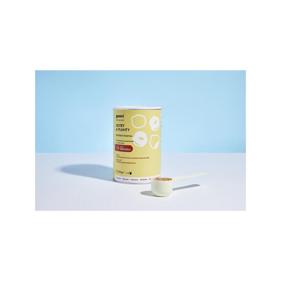 Goovi  Nutry & Planty Pflanzliche Proteine Haselnuss 