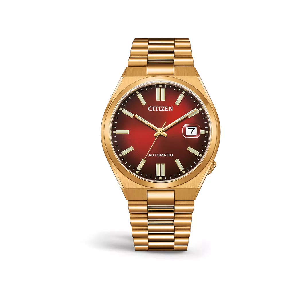 Citizen Tsuyosa NJ0153-82X Men's Watch – 40mm Red Dial Stainless Steel