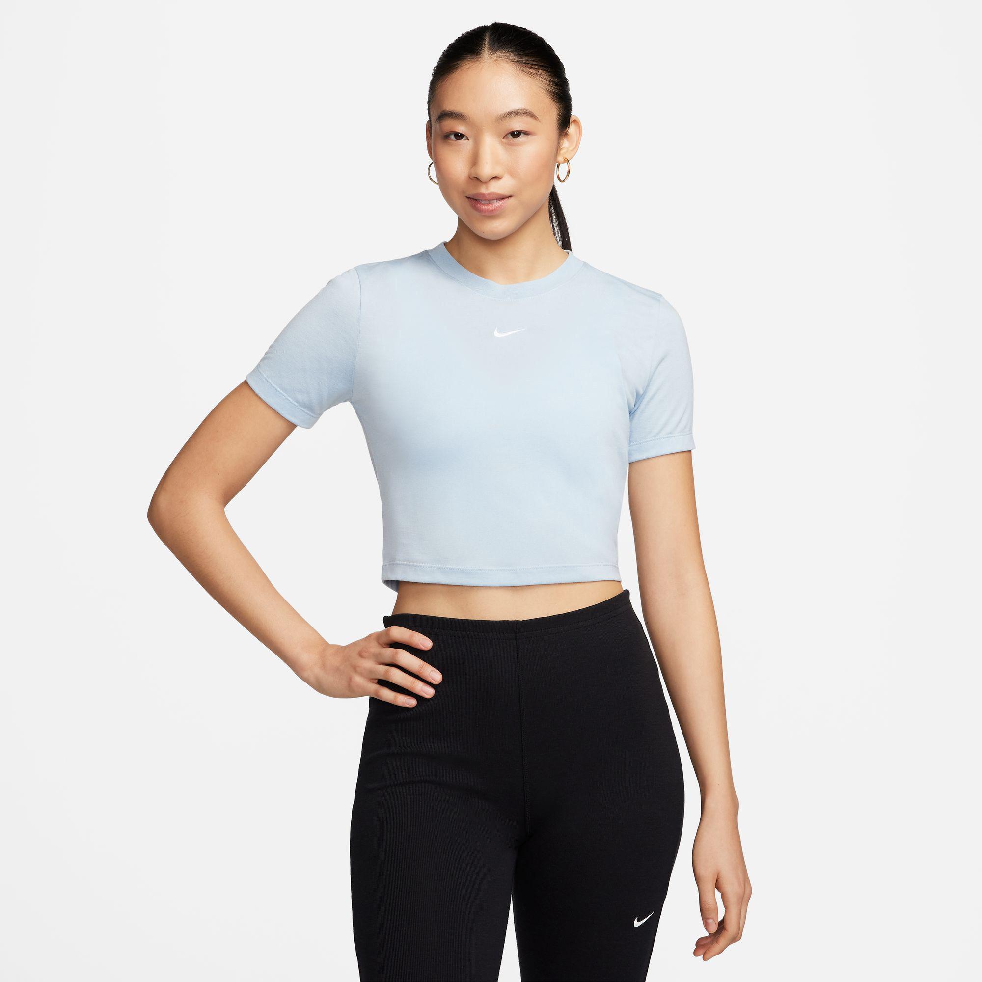 Image of Cropped Top Damen Hellblau S