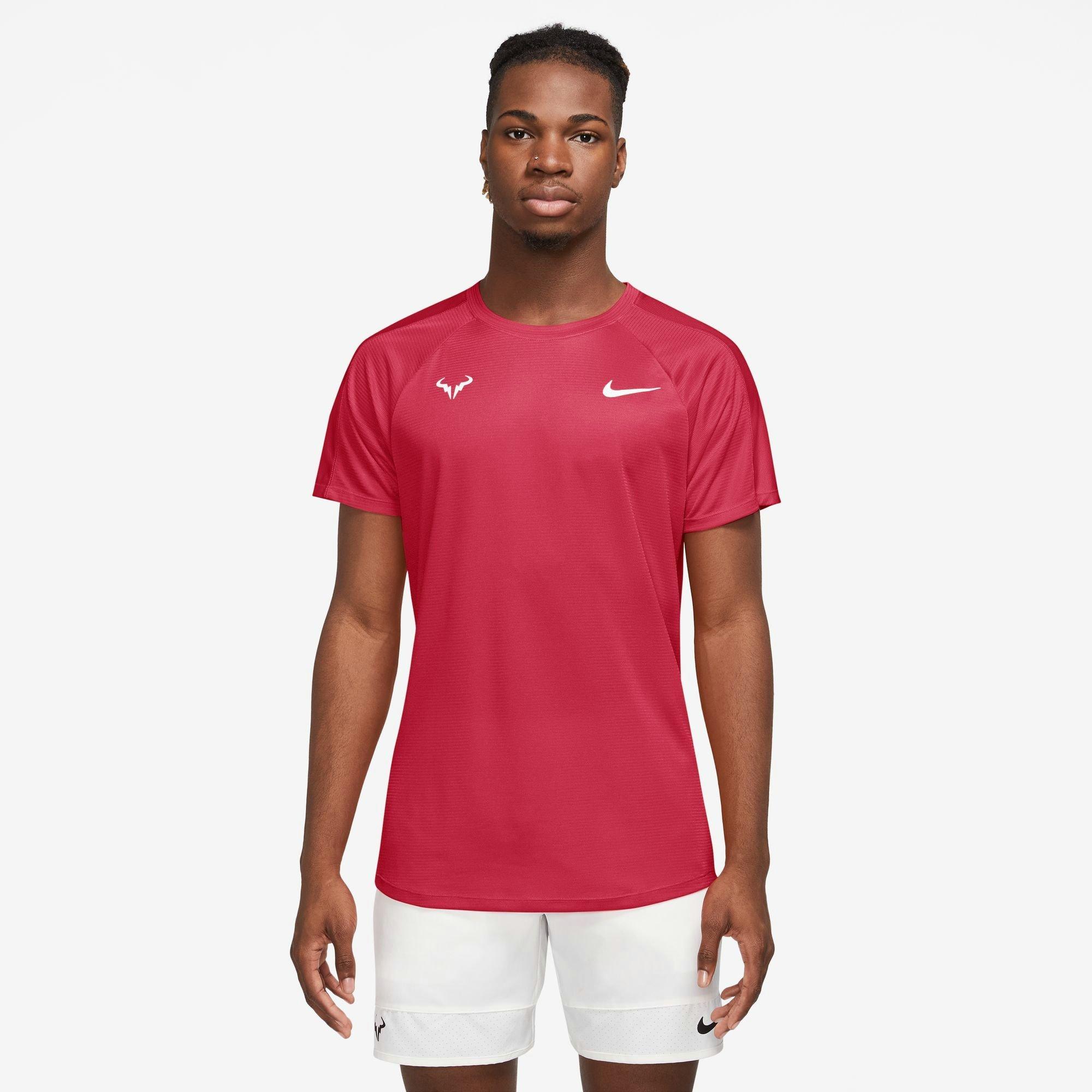 Image of T-shirt, Rundhals, Kurzarm Herren Rot L