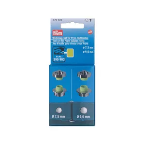 Set di utensili per rivetti cavi, 7,5 + 9 mm