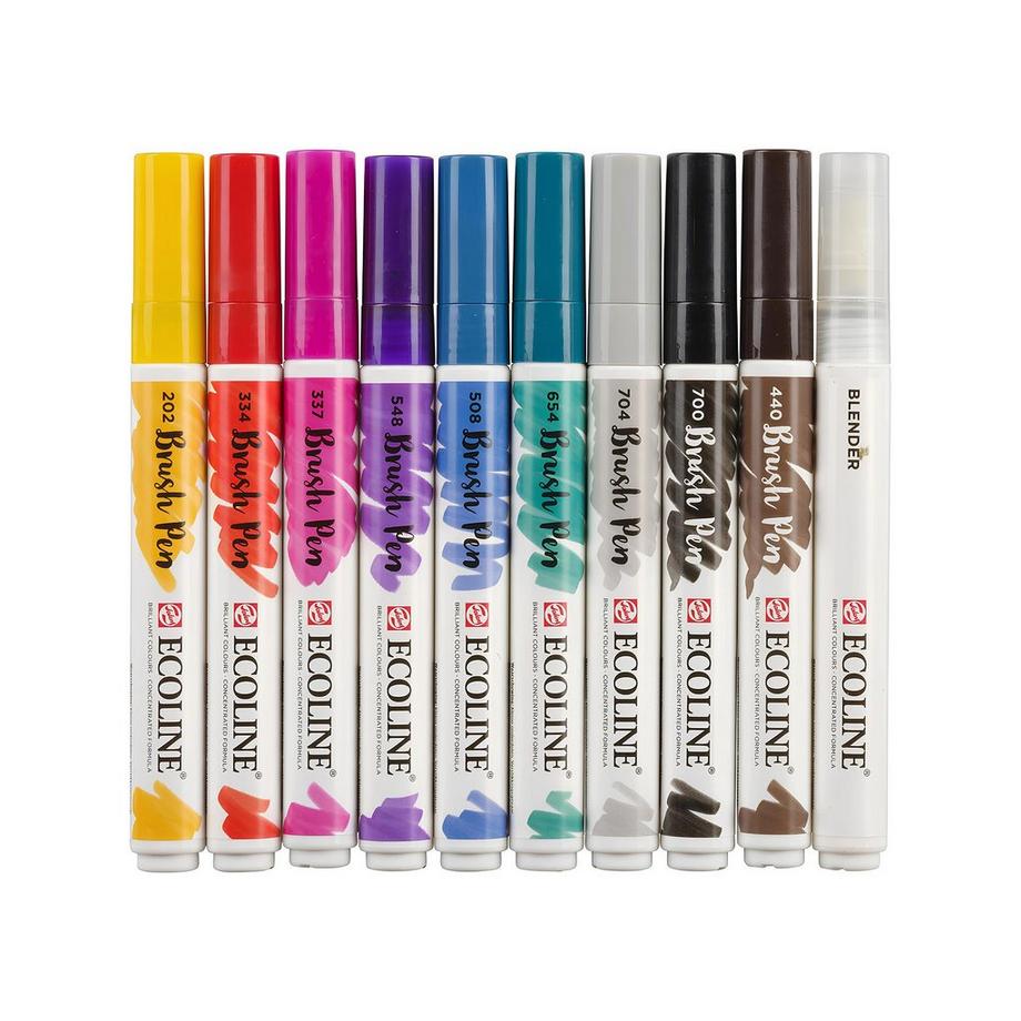 Talens Pinselstifte Set Ecoline 