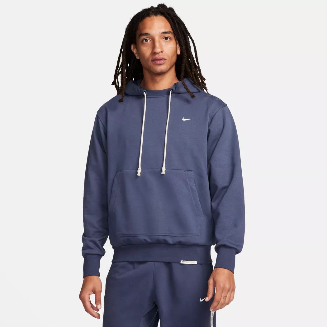 Nike - Basketball Hoodie, M Nk Df Std Iss Po Hoodie, S, Dunkelblau