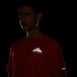 NIKE M NK DF SOLAR CHASE SS TOP T-shirt, col rond, manches courtes 