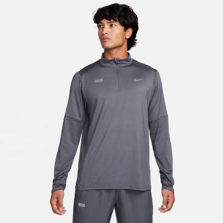 NIKE M NK DF ELMNT TOP HZ FLASH HBR T-Shirt, Rundhals, langarm 