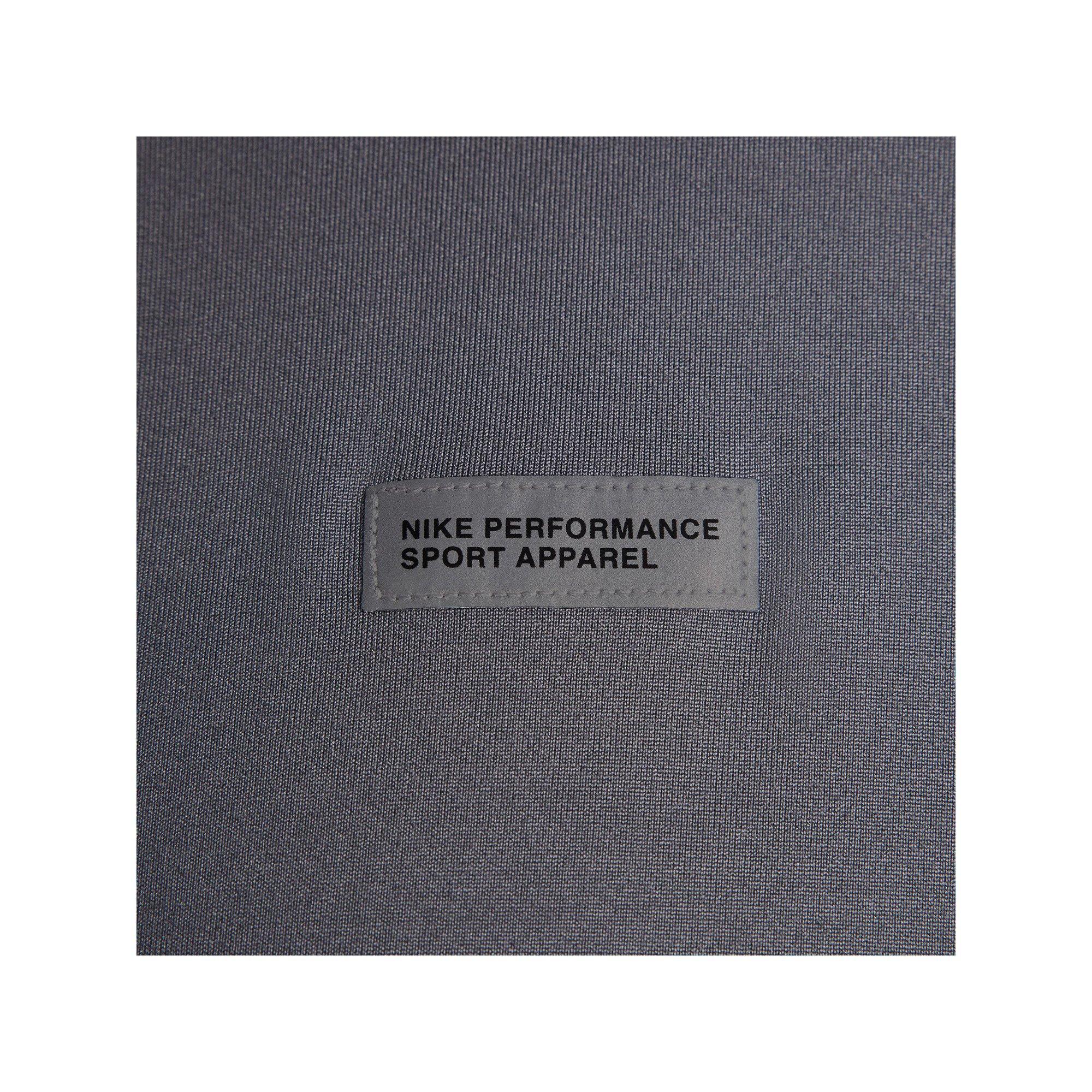 NIKE M NK DF ELMNT TOP HZ FLASH HBR T-Shirt, Rundhals, langarm 