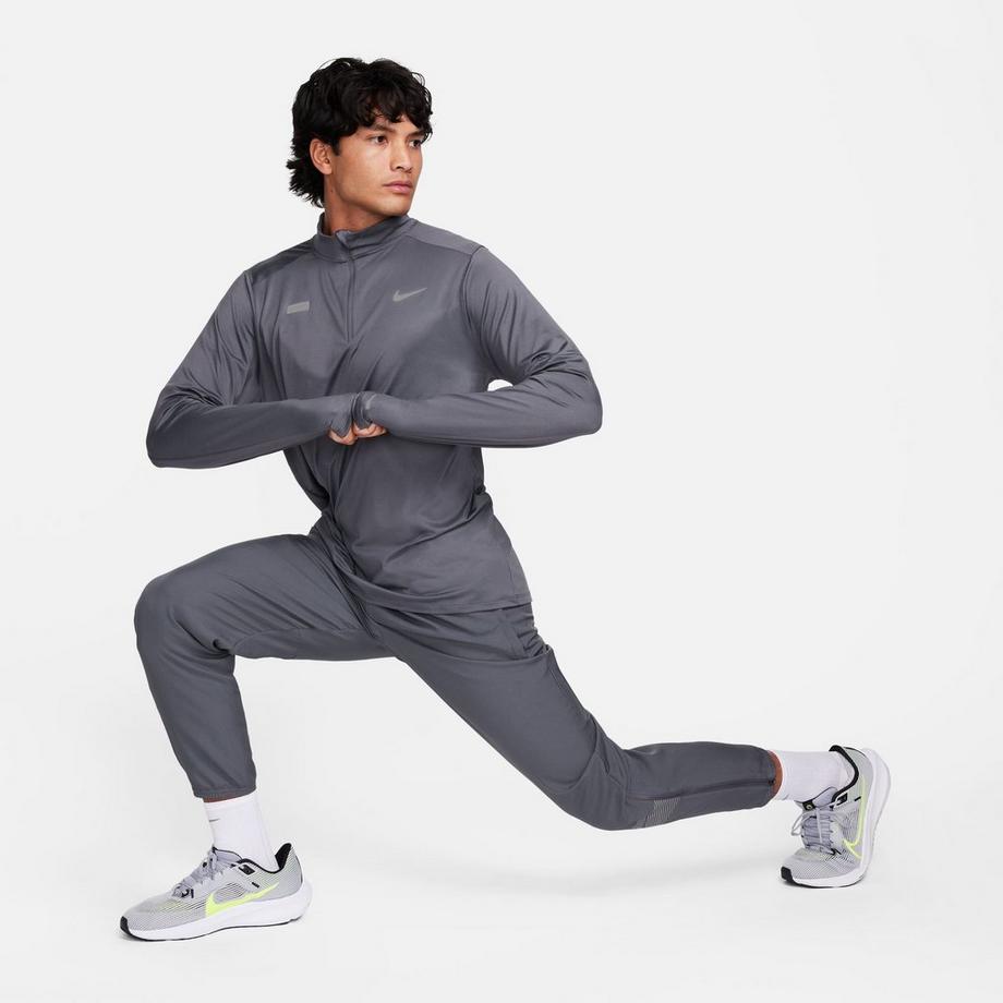 NIKE M NK DF ELMNT TOP HZ FLASH HBR T-shirt, col rond, manches longues 