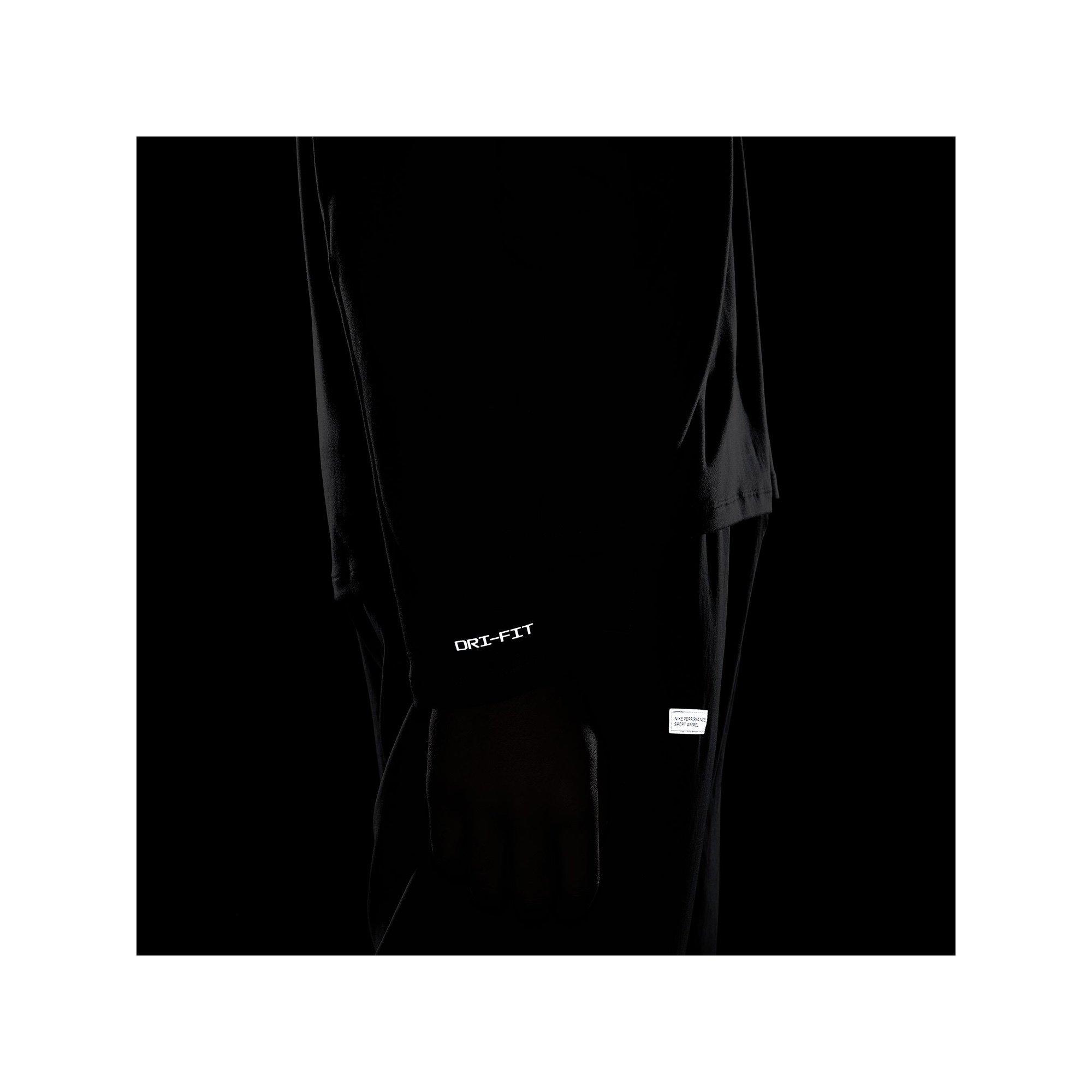 NIKE M NK DF ELMNT TOP HZ FLASH HBR T-Shirt, Rundhals, langarm 