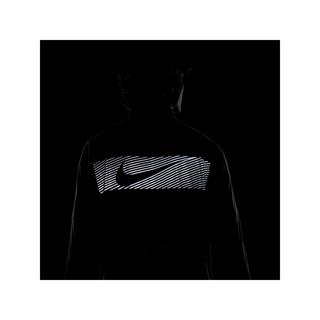 NIKE M NK DF ELMNT TOP HZ FLASH HBR T-Shirt, Rundhals, langarm 