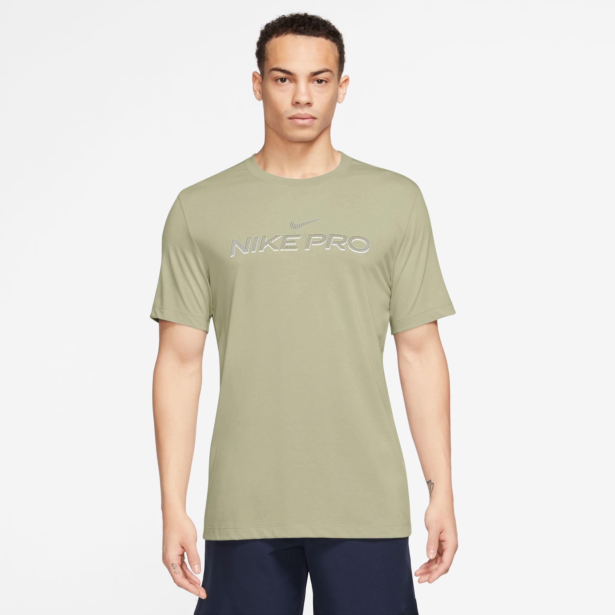 NIKE DRI-FIT COTTON T-shirt, col rond, manches courtes 