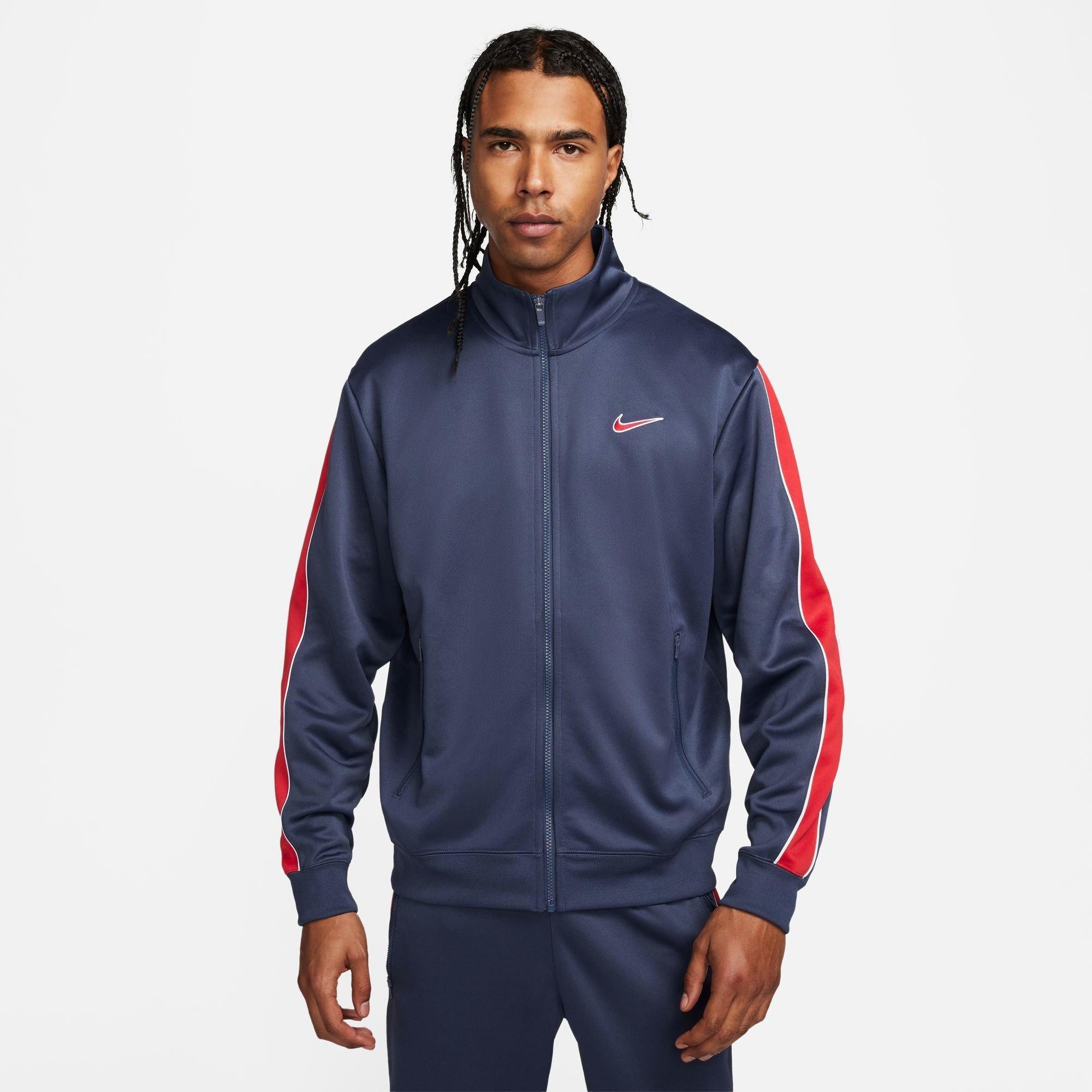 Image of Trainerjacke Ohne Kapuze Herren Dunkelblau L