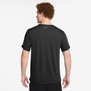 NIKE M NK FLASH MILER TOP T-shirt, col rond, manches courtes 