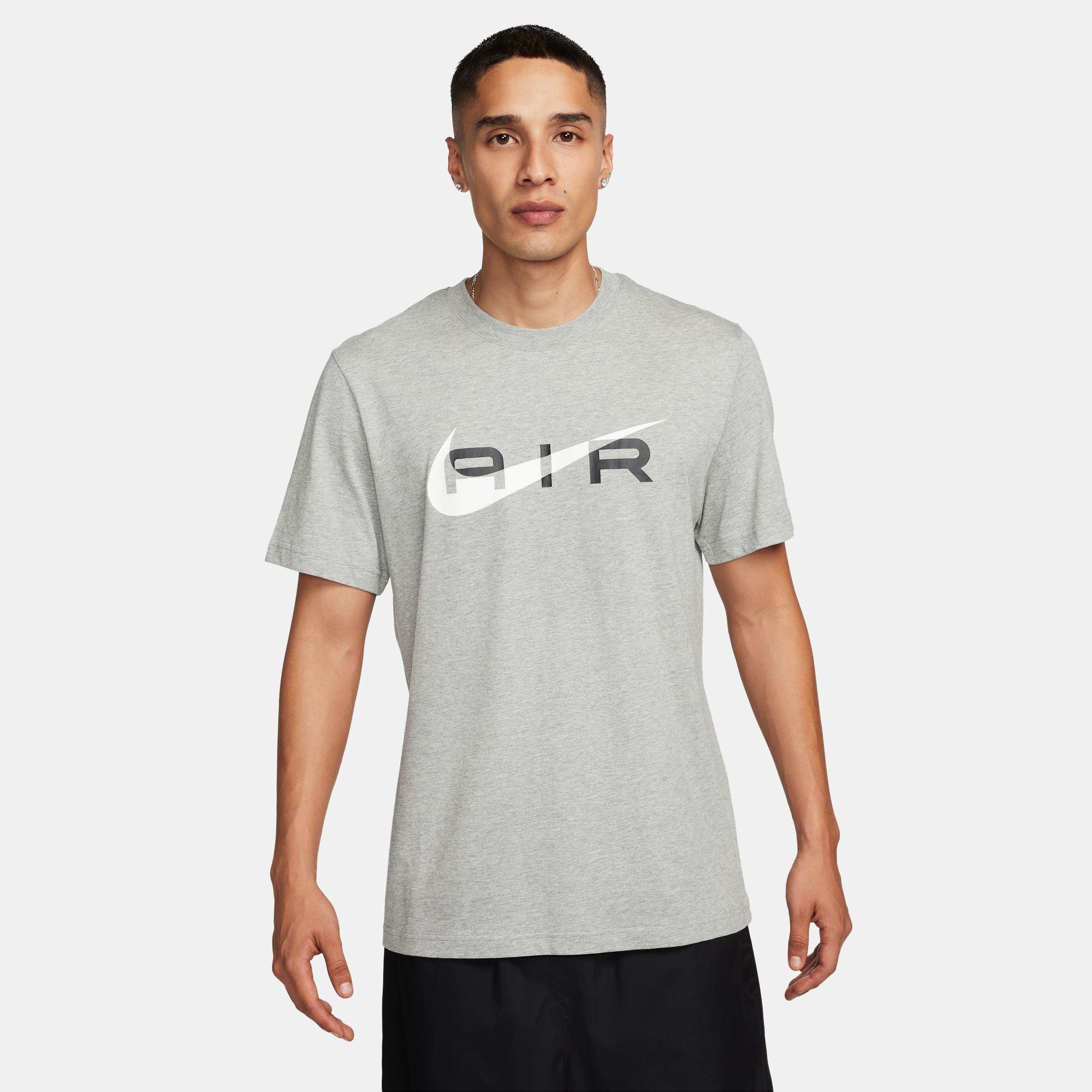 Image of T-shirt, Rundhals, Kurzarm Herren Grau L