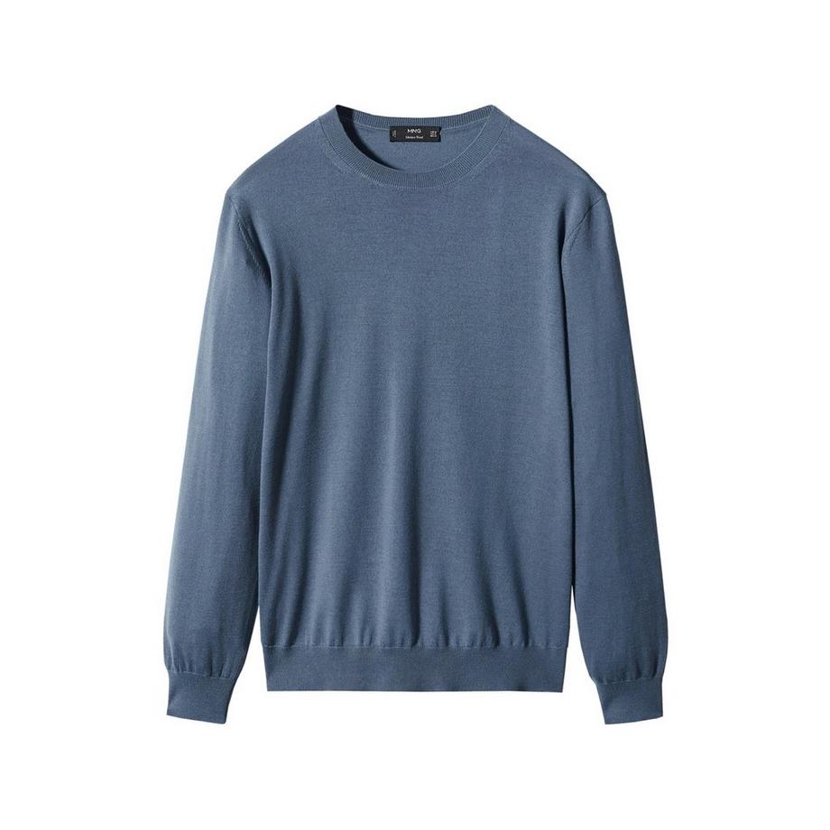 Mango Man Willy Merinowolle Feinstrick Pullover  
