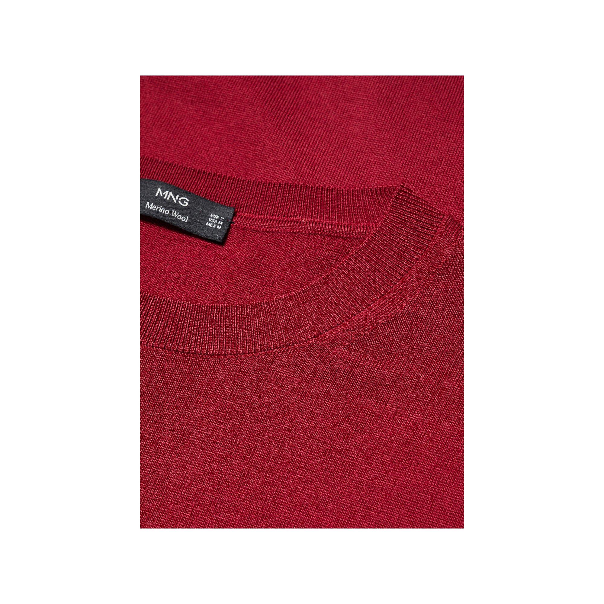 Mango Man Willy Maglione in Lana Merino Maglia Fine  