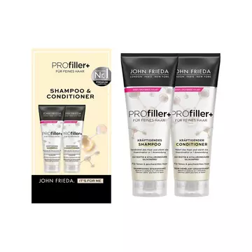 PROFiller+  Shampooing +  Soin Démêlant Duo