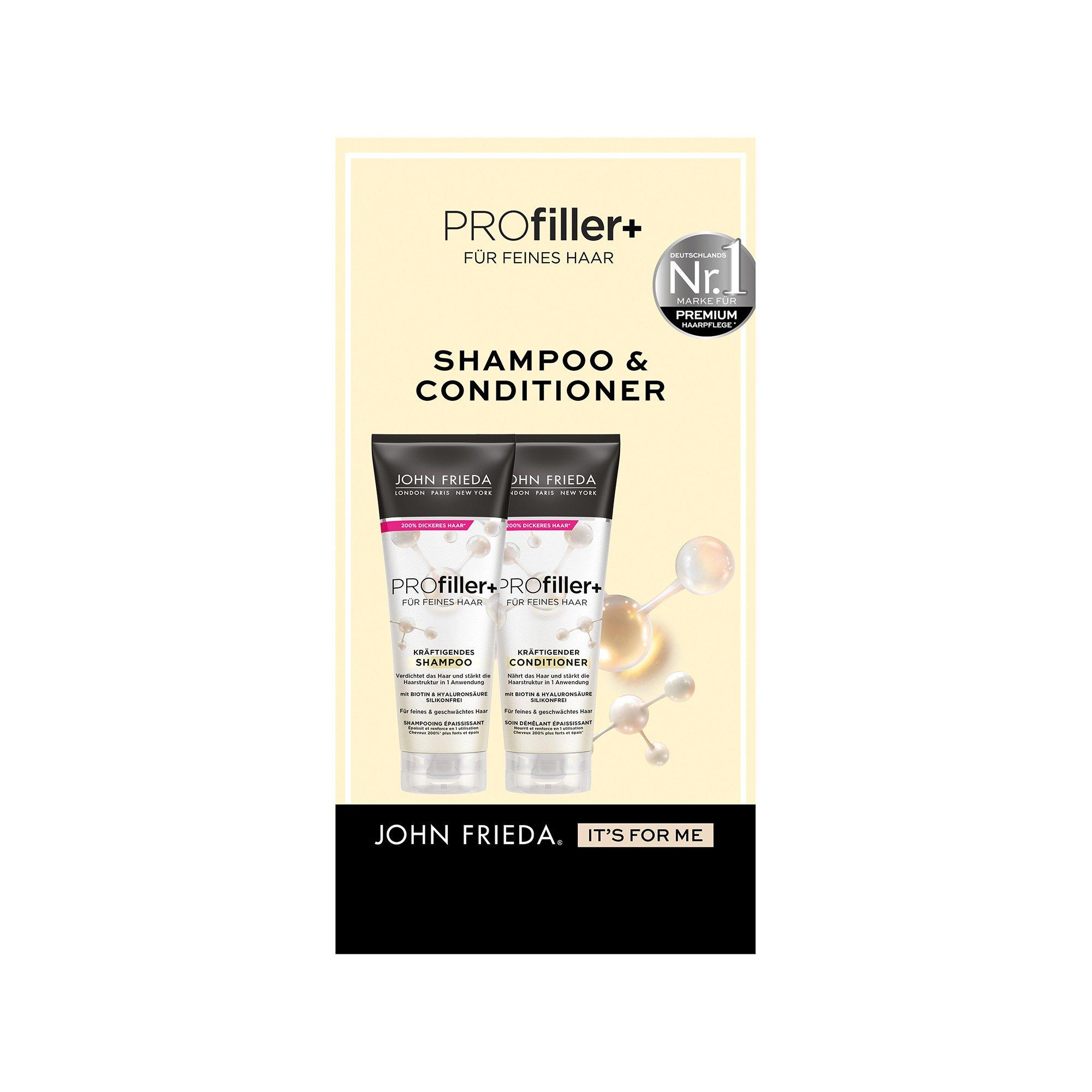 JOHN FRIEDA  PROFiller+  Shampoo + Balsamo Duo 