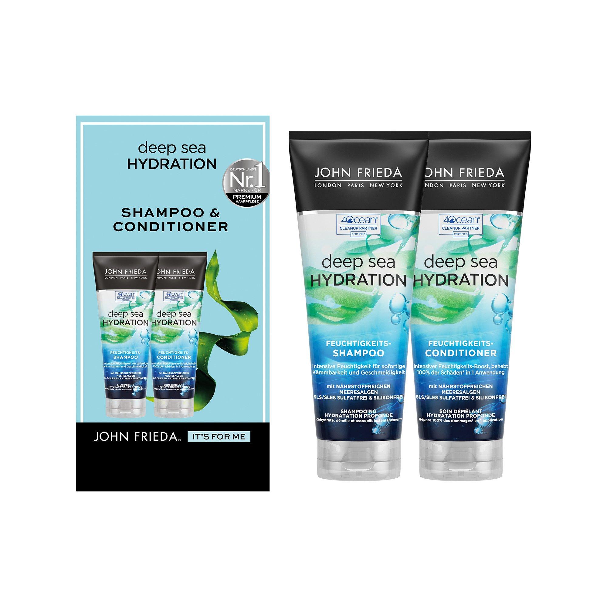 JOHN FRIEDA  Deep Sea Hydration Shampoo + Conditioner Duo 