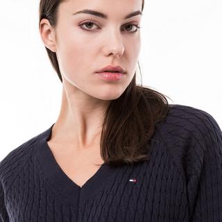 TOMMY HILFIGER CO CABLE SWEATER Maglione 