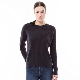 TOMMY HILFIGER CO CABLE C-NK Pullover 