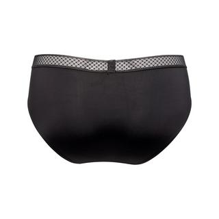 Calvin Klein Embossed Icon Mid-Waist Slip mit Spitzenborte  