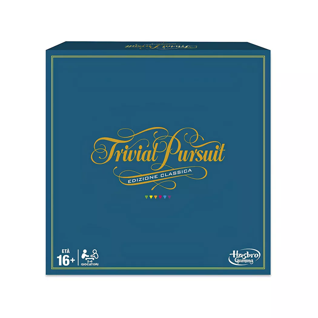 Hasbro Games - Trivial Pursuit Classic, Italienisch, Multicolor