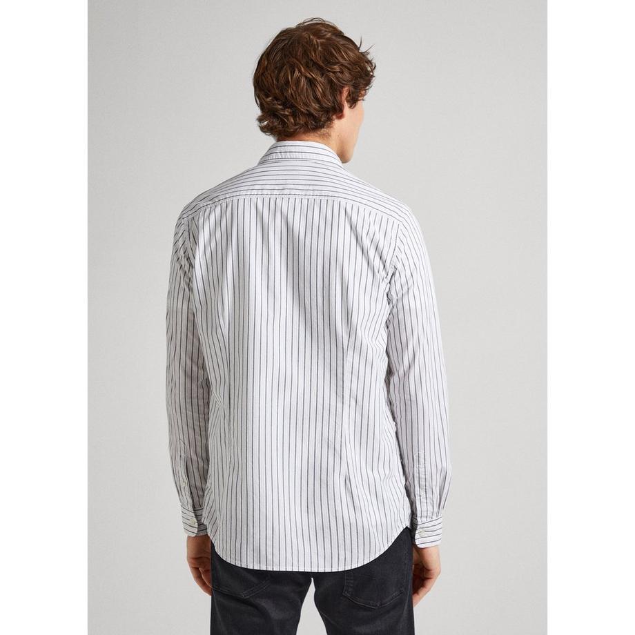 Pepe Jeans London PETER Chemise manches longues rayée  