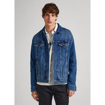 Jeansjacke mit Knöpfen