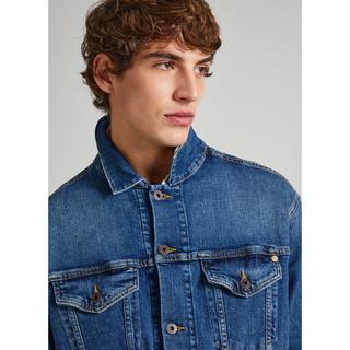 Pepe Jeans PINNERS Veste en jeans avec boutons 