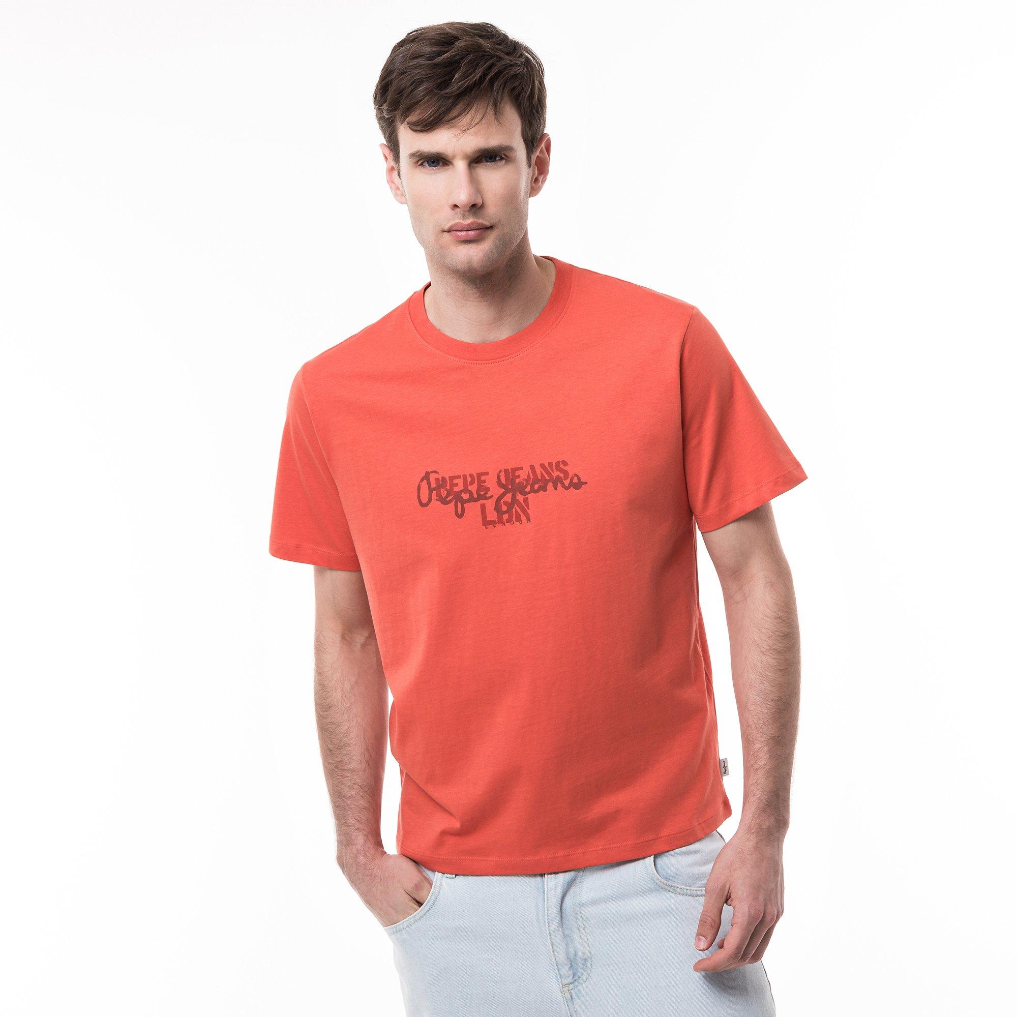 Image of T-shirt Herren Orange XL