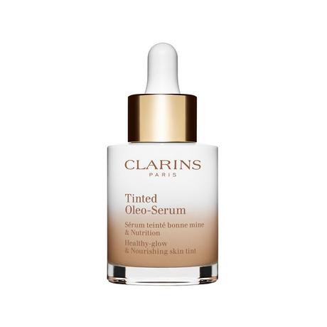 CLARINS TINTED OLEO-SERUM Tinted Oleo-Serum - Nährendes, getöntes Serum für einen gepflegten Teint 