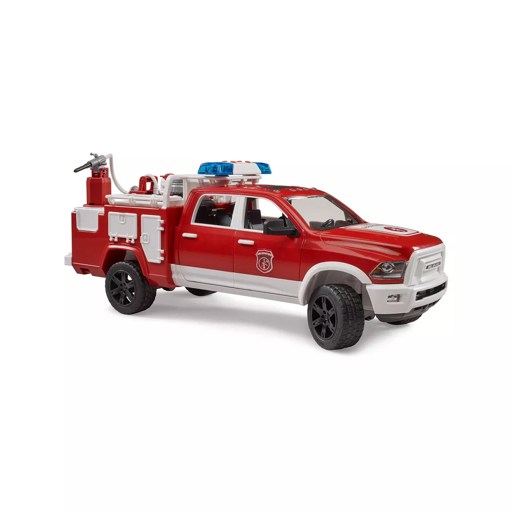 Jeux de voiture - RAM 2500 camion de pompier Bruder