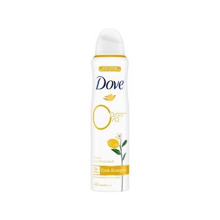 Dove Deo 0% Citrus Aerosol 0% Sels D'aluminium Avec Complexe De Zinc Parfum Agrumes Et Pêche Spray Déodorant 