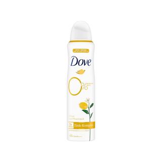 Dove Deo 0% Citrus Aerosol 0% Sels D'aluminium Avec Complexe De Zinc Parfum Agrumes Et Pêche Spray Déodorant 