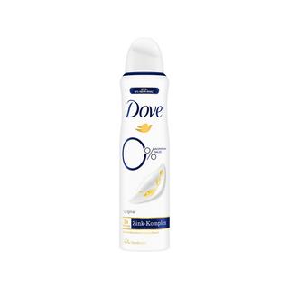 Dove Deo 0% Original Aerosol 0% Aluminiumsalze mit Zink-Komplex original Deodorant-Spray 