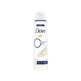Dove Deo 0% Original Aerosol 0% Sels D'aluminium Avec Complexe De Zinc Déodorant Original En Spray 