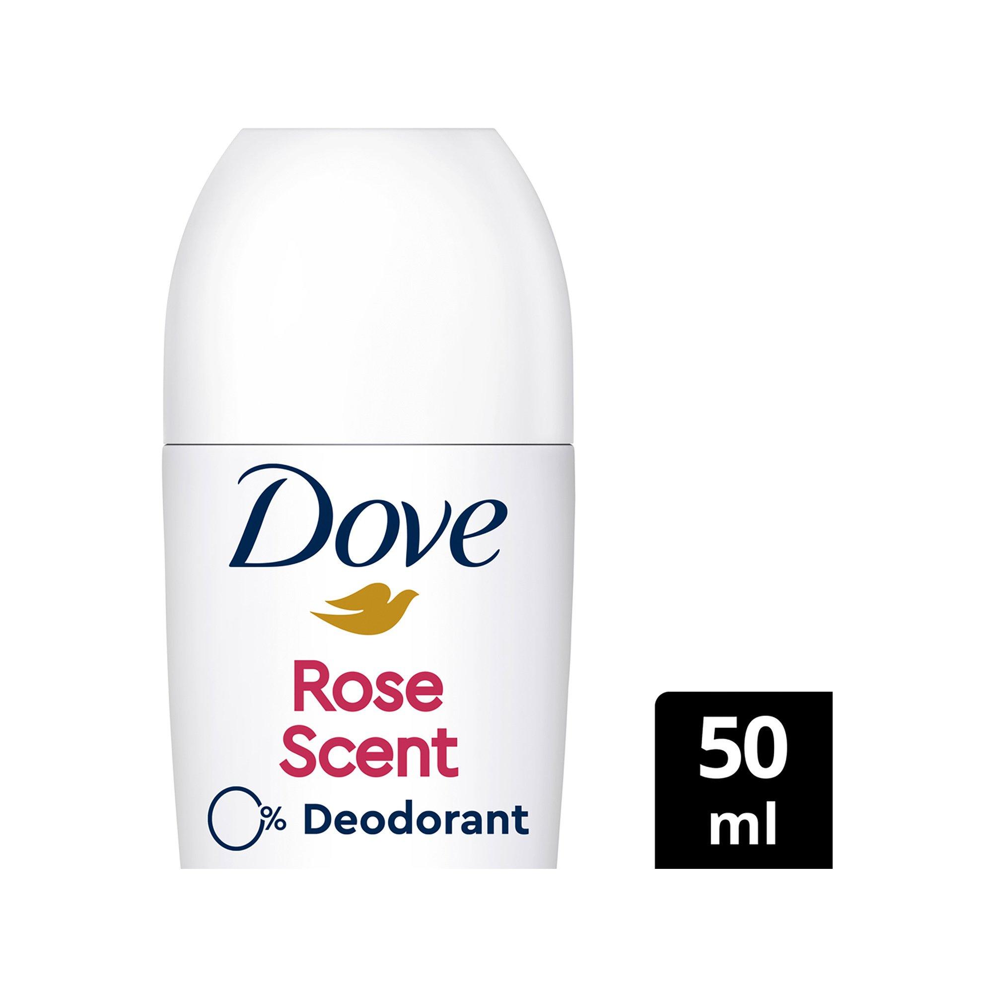 Dove Dove Deo 0% Rosenduft Roll-On Deodorante Roll-On Al Profumo Di Rosa 