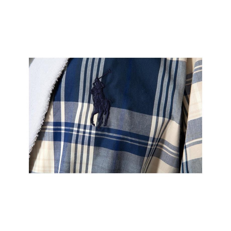 Ralph Lauren Linden Plaid Bademantel 