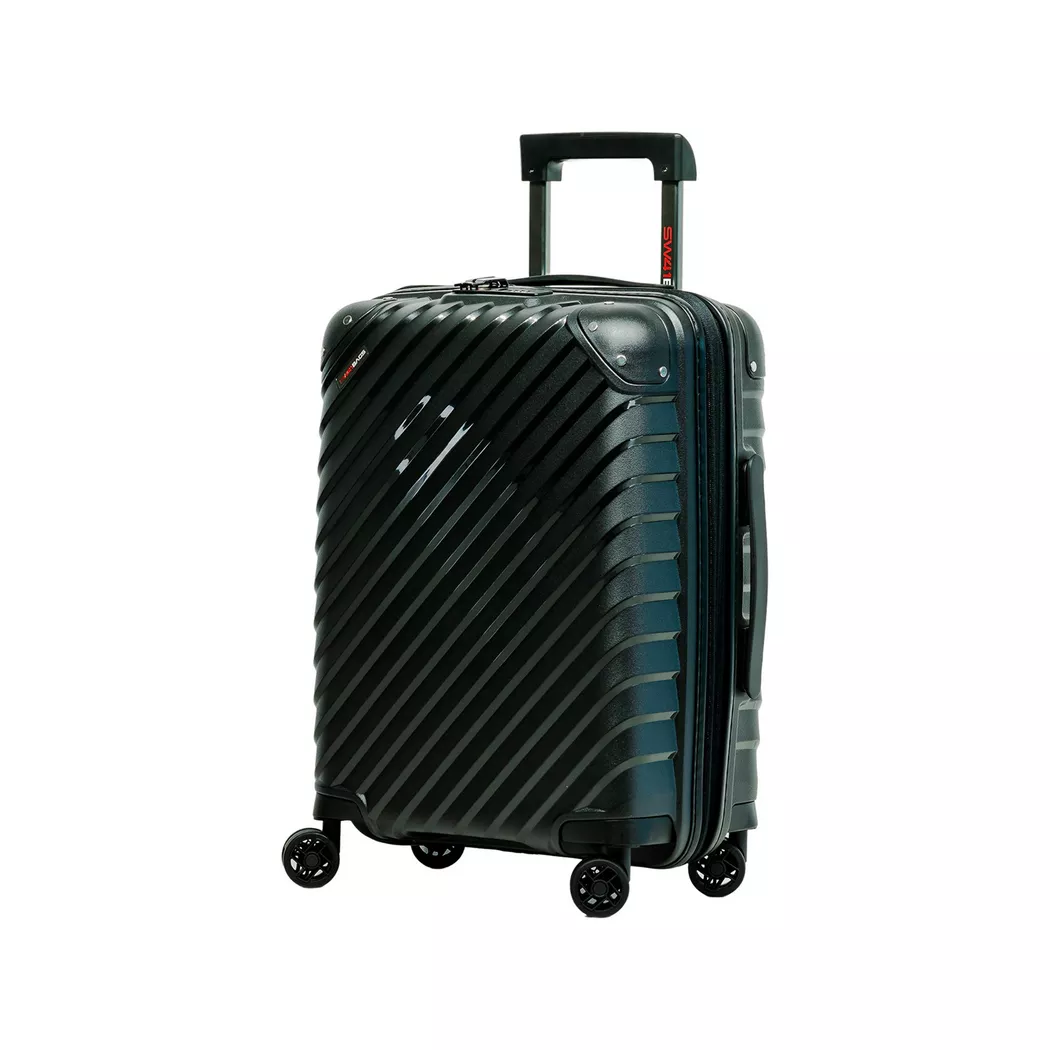 SWISS BAG COMPANY - Hartschalenkoffer, Spinner, 55 cm, Hartschalenkoffer, Spinner, 55 CM, Black