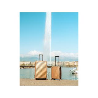 SWISS BAG COMPANY 55.0cm, Valigia rigida, Spinner Diamond Cut 