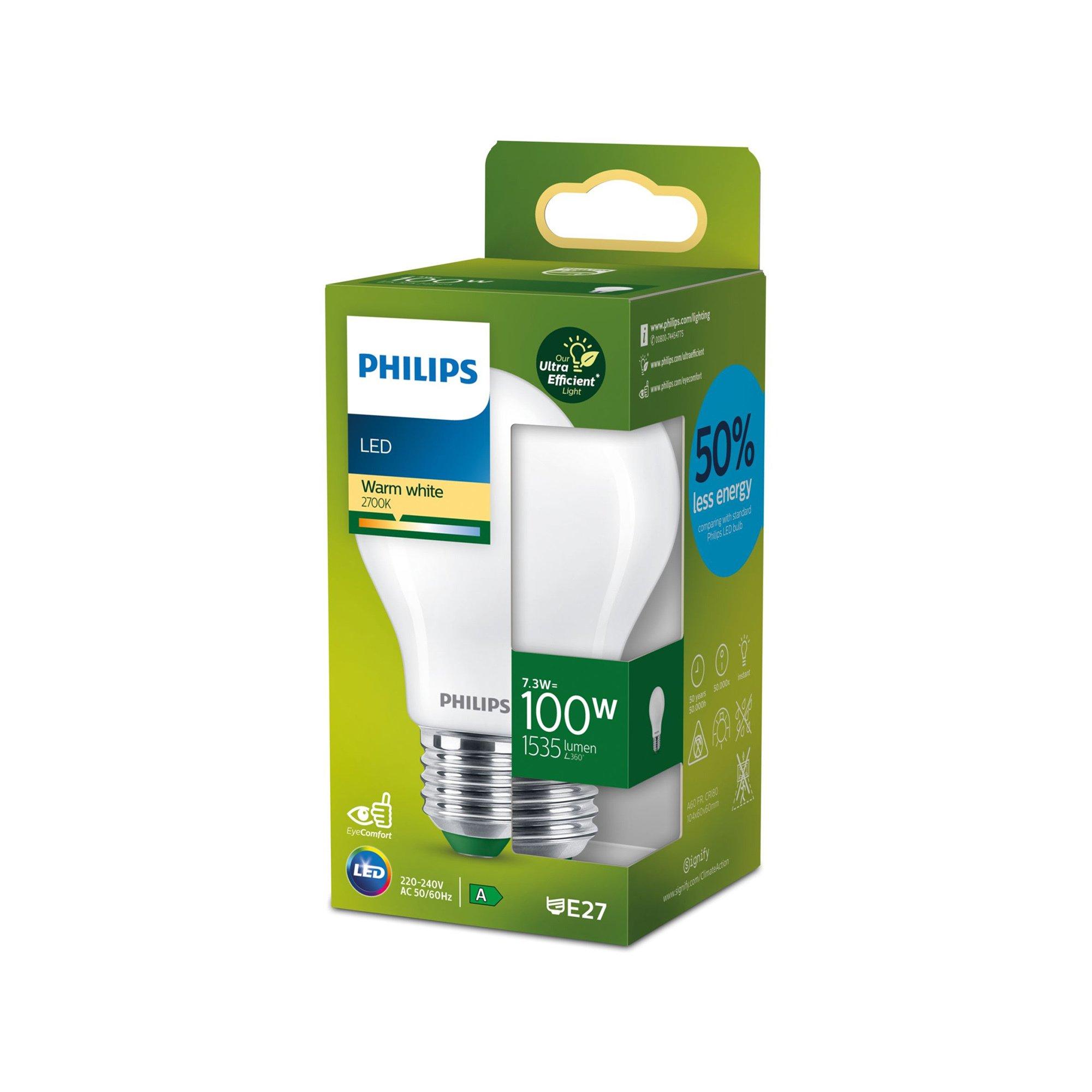 PHILIPS LED Glühbirne Ultra Efficient 