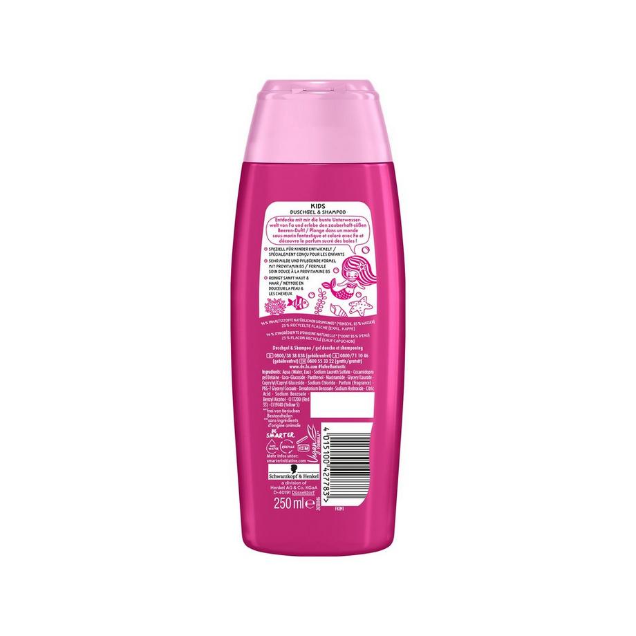 Fa  Duschgel Shampoo Kids Unterwasserwelt 