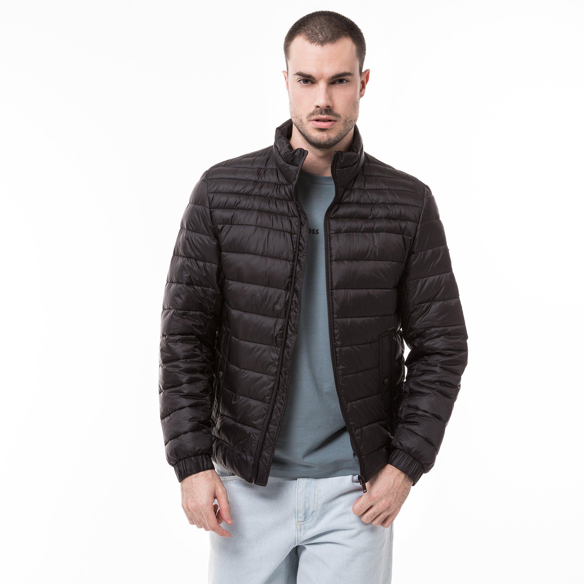 Image of Daunenjacke Ohne Kapuze Herren Black 48