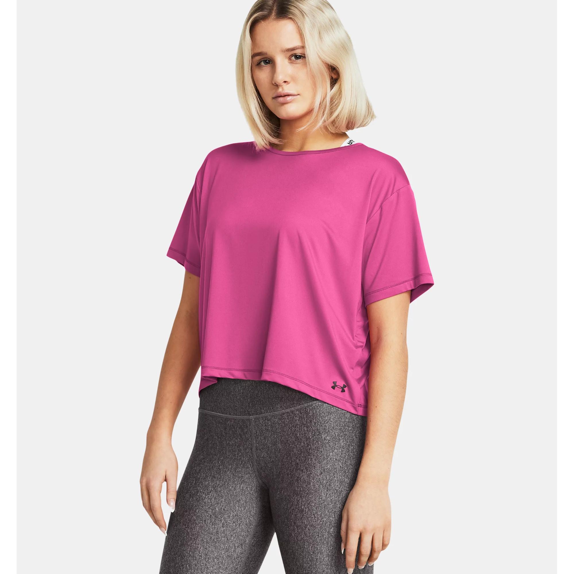 UNDER ARMOUR Motion SS T-shirt, Oversized Fit, manches courtes 