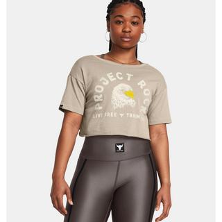 UNDER ARMOUR Pjt Rck Balance Graphic T Top, crop 