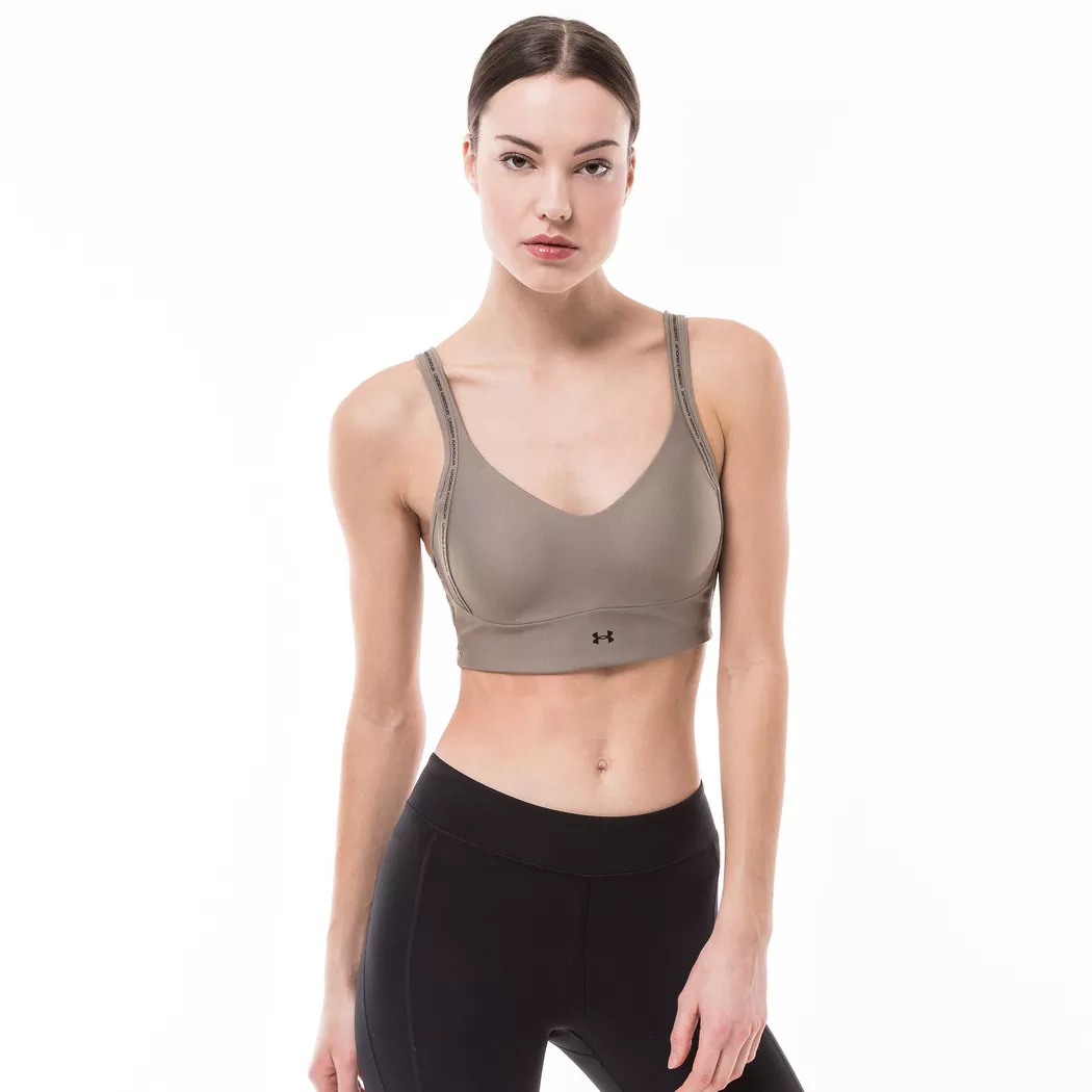 Under Armour - Sport-BH, Light Support, UA Infinity Low 2.0Strap Bra, S, Braun