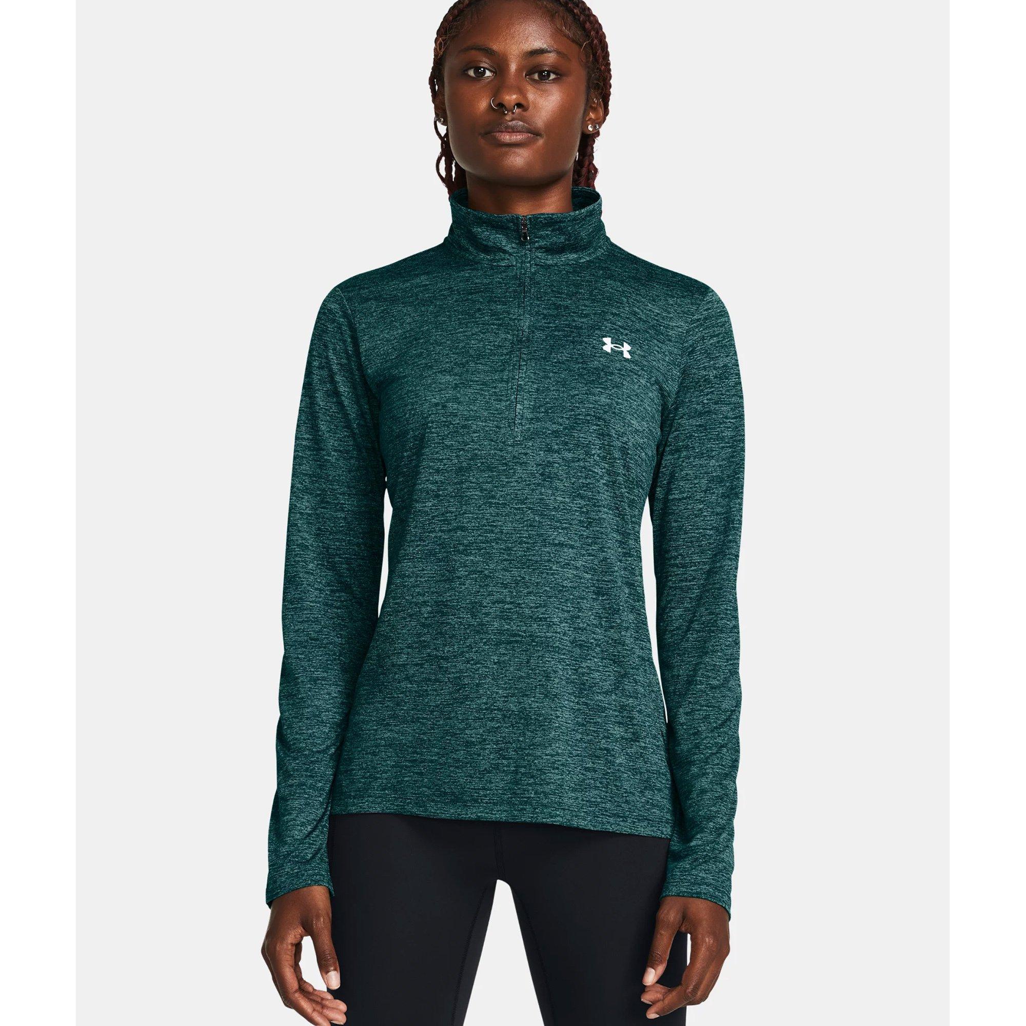 Image of T-shirt, Rundhals, Langarm Unisex Türkisblau M